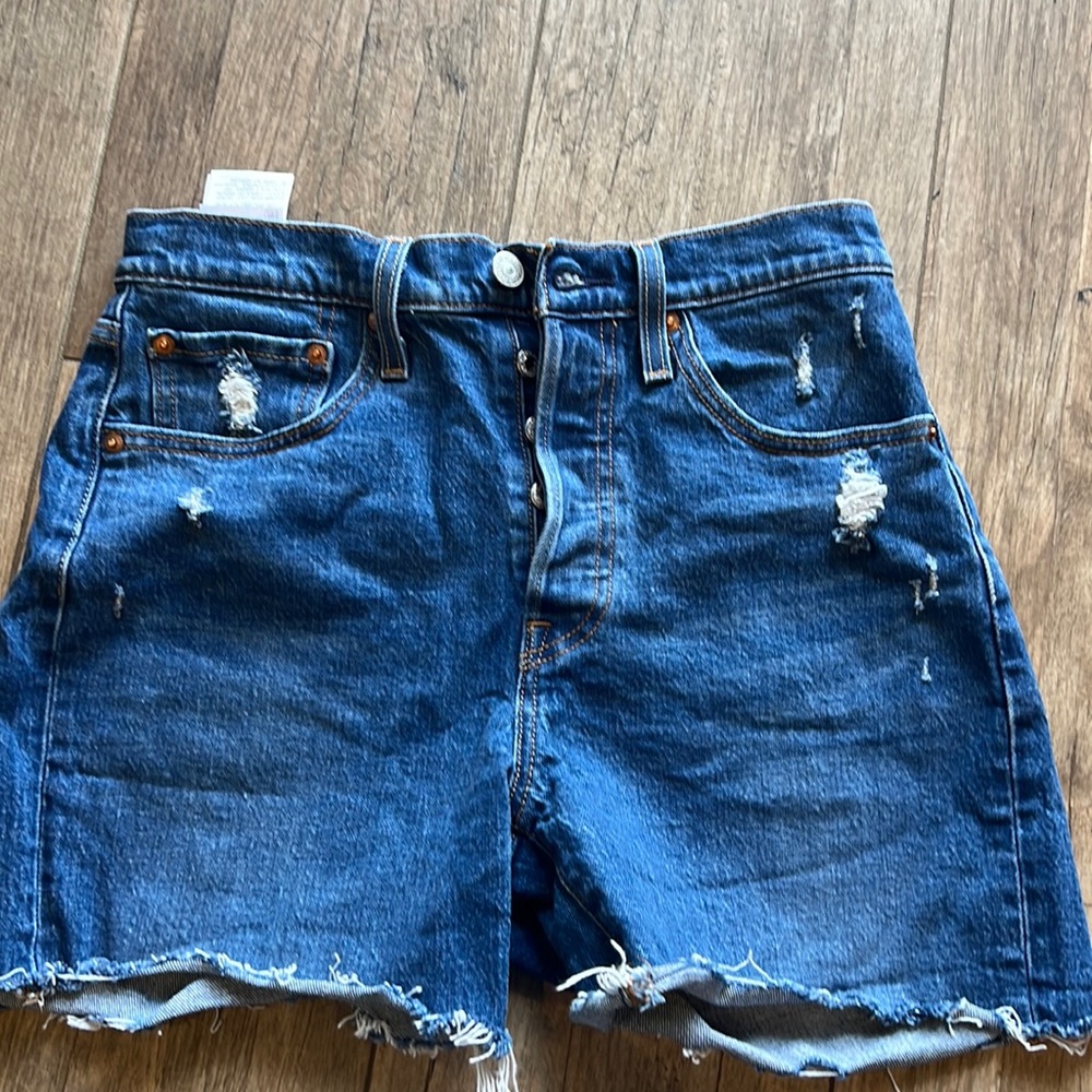 Levis 501 denim shorts